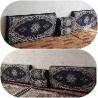 دوجفت پشنی بزرگ ودوجفت پشتی گرد