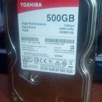 هارد اینترنال توشیبا 500 گیگ (سرعت بالا 7200)