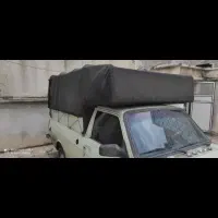 چادر برزنتی و میله چادر پیکان وانت
