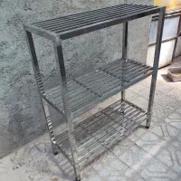 طبقه سردخانه استیل/قفسه ظروف رستورانی/آبرو استیل