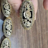 دستگیره تک فلزی طرح گل