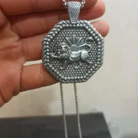 گردنبند شیر و خورشید درحد نو