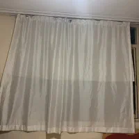 پرده به همراه چوب پرده