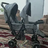 کالسکه دوقلویی  تاشو، دلیجان،قیمت مناسب