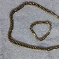 گردنبند و دستبند ست رنگ‌ثابت