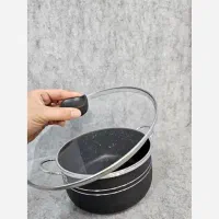 قابلمه گرانیت ضخیم سایز۱۸مخصوص۳نفر/تعویض کهنه بانو