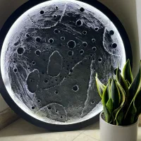 چراغخواب و‌دکور ماه