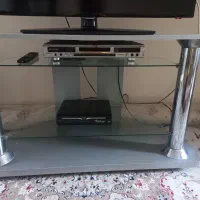 میز تلویزیون نقره ای