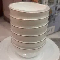 سرویس غذا خوری ۶ نفره لب طلایی