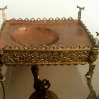 منقل برنجی انتیک و نو