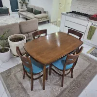 میز ناهارخوری ۴ نفره چوب