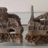 کشتی به گل نشسته مخصوص  آکواریوم
