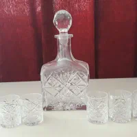 ست شراب خوری  کریستال ( نوشیدنی خوری)  اصل چک