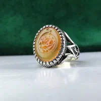 انگشتر نقره مذهبی زنانه و مردانه