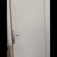 ۲ عدد درب چوبی ست با دستگیره فروش فوری