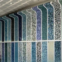 کاشی و سرامیک استخری و پشت تور برای لب گرد.کاشیکار