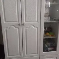 کمدسفید ام دی اف باروکش cnc
