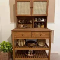 کافی بار چوبی