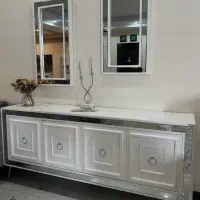 دو عدد ایینه دکوراتیوشیک و سالم