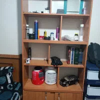 کتابخانه چوبی و محکم
