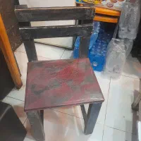 صندلی کافیشاپ چوبی