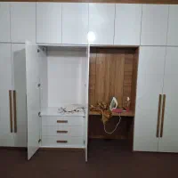 کمد ملامین سفید متری