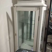 بوفه ویترین چوبی