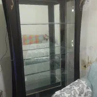 بوفه شیشه ای 4 طبقه ای