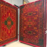 فرش کتیبه زمرد ۱۲۰۰شانه مبلمان ویکتوری