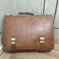 کیف اداری دوشی چرم خالص