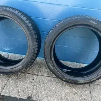 یک جفت لاستیک ران فلت مناسب bmw