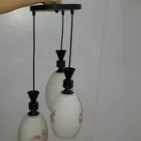 لوستر اویز 3شعله،شیک