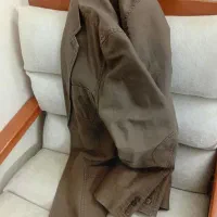 کت تک کتان مردانه پالتوی فوتر بلند زنانه