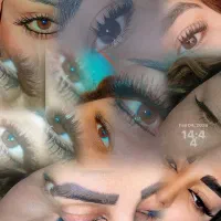 کاشت ناخن کاشت مژه و اکستنشن مژه همراه لیفت ابرو