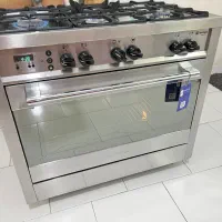 اجاق گاز استیل فردار ایتالیایی tecnogas فر فن دار