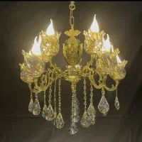 لوسترارتکیس برنجی/4+4شعله برنج AS light.345