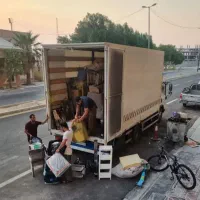 بارگیری/تخلیه باراثاثیه/برون شهر/نیسان خاور ایسوزو