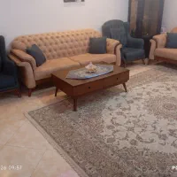 فروش فوری مبل 8نفره طرح وبرند چستر و ناهارخوری