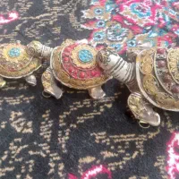 ۳ عدد لاکپشت دکوری بفروش میرسد