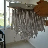 لوستر|لوستر و چراغ آویز|صومعه‌سرا, |دیوار