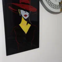 تابلو نقاشی روی شیشه