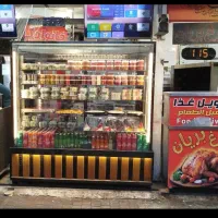 یخچال درحد نوجدید کانتر گرم لوازم فست فود