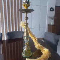 یک عدد پایه قلیون برنجی تو پر