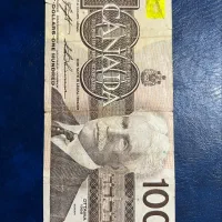اسکناس کمیاب ۱۰۰ دلار کانادا ۱۹۹۸