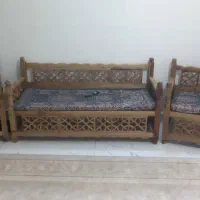 مبل سنتی چوبی