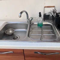کابینت همراه گاز و سینک