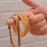 سه النگوی اماراتی طلا روس نونو و دسبند ژوپینگ نونو