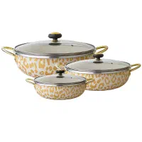 سرویس تابه 6 پارچه مدل 668 روکش گرانیت