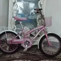 ۴عدد دوچرخه ۱۶ رنگ وقطعات فابریک درحدنو