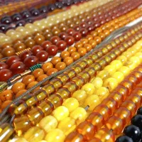 تسبیح سندلوس و کهربا ۱۰۱ عددی آنتیک زیر قیمت عمده